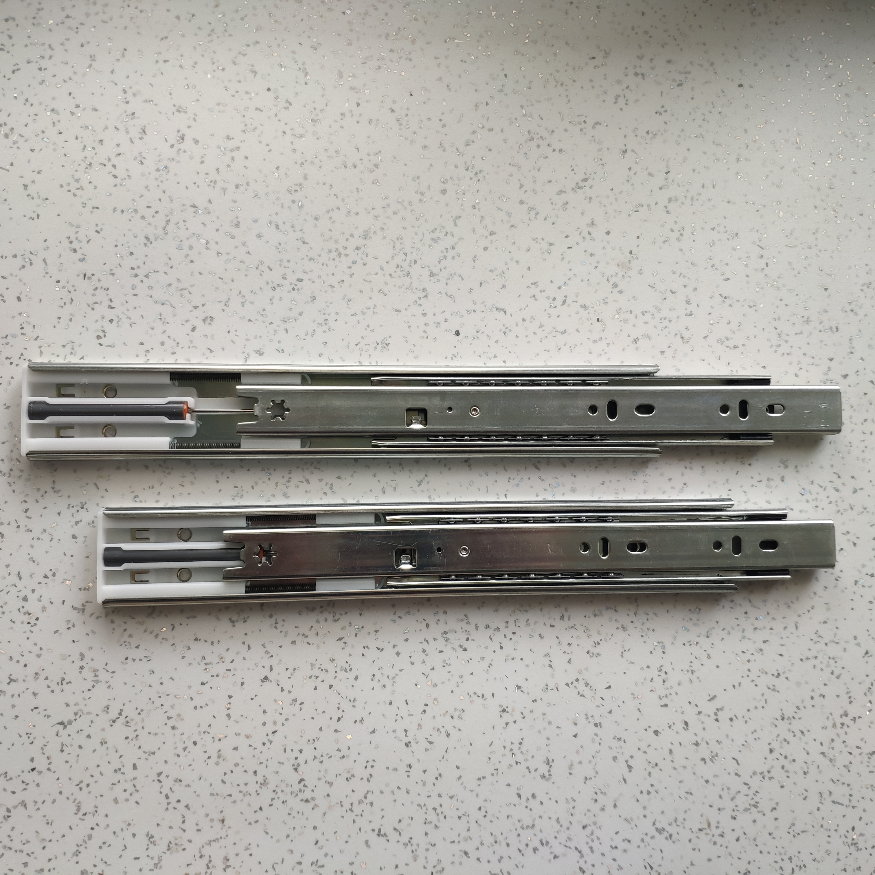 SUPER-RAIL 350 мм 45 кг ПВ "Soft close" с доводчиком (4587114H)