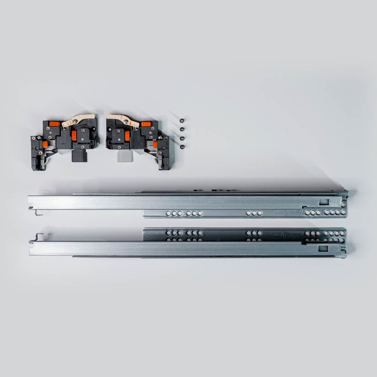 Направляющие Magic-move 400мм 40кг полного выдвижения с замком 3D Push (TF10400H)