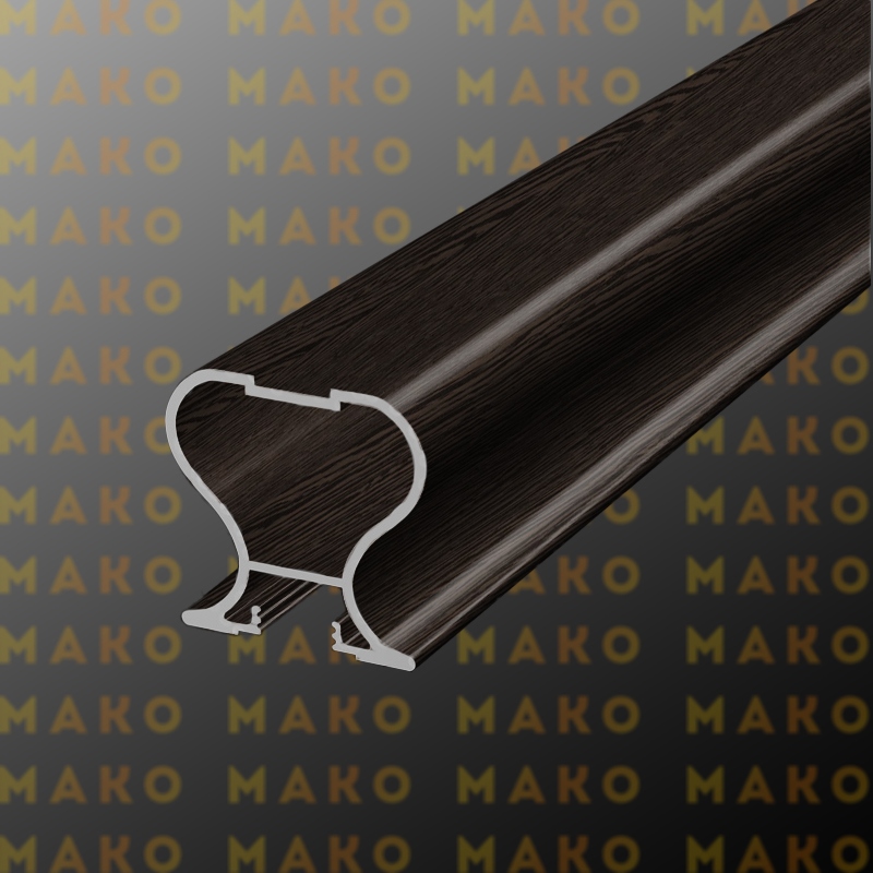 Профиль вертикальный симметричный MS110 Венге (A31)