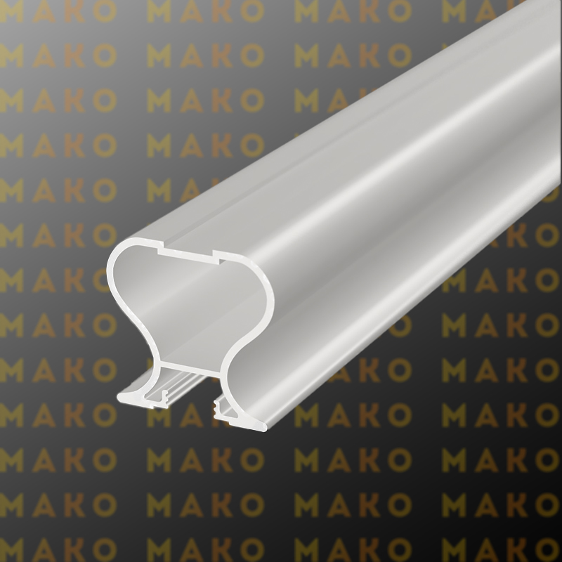 Профиль вертикальный симметричный MS110 Белый (A16)