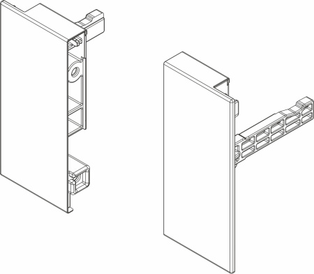 Крепление внутреннего ящика h 88 DTC Magic Pro графит (HT11012,E36)