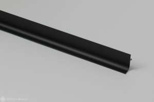 Профиль для фасадов без ручек вертикальный ШУКО-М 3281 (L) с анодировкой чёрный