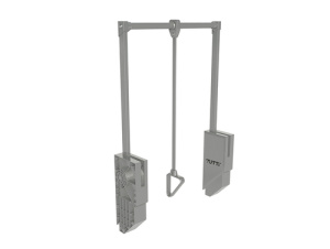 Платяная штанга Alpha с опускающейся штангой