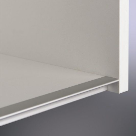 Профиль для навесных шкафов ШУКО-М 2532 (V) с анодировкой серебро