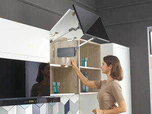 TOP STAY ST индекс h=590-649 мм, нагрузка 4,1-8,1 кг, белый (ST03AL02A)