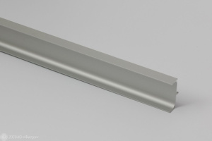 Профиль для фасадов без ручек вертикальный ШУКО-М 3282 (C) с анодировкой серебро